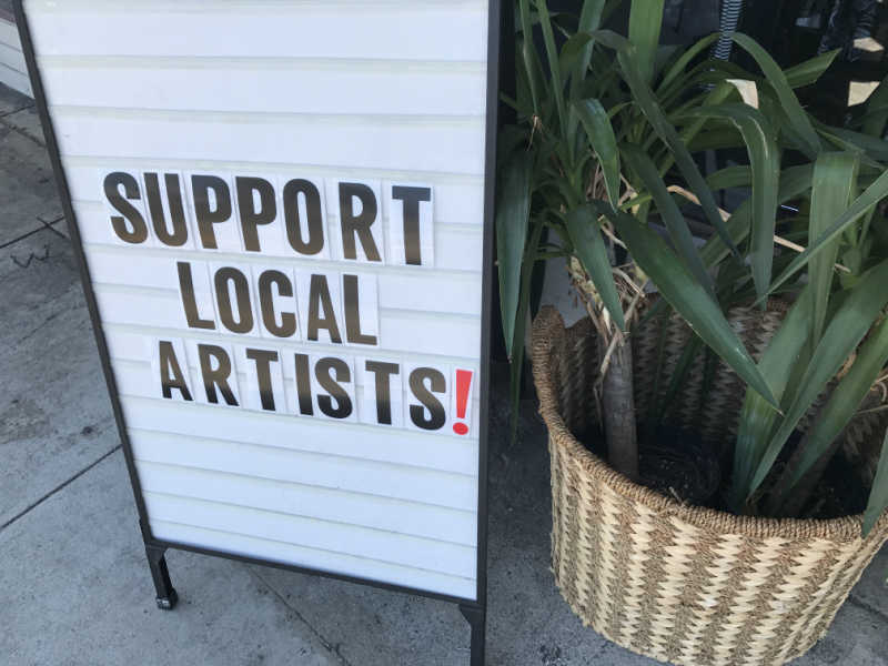 support local arts and entertainment, seat fillers support local shows