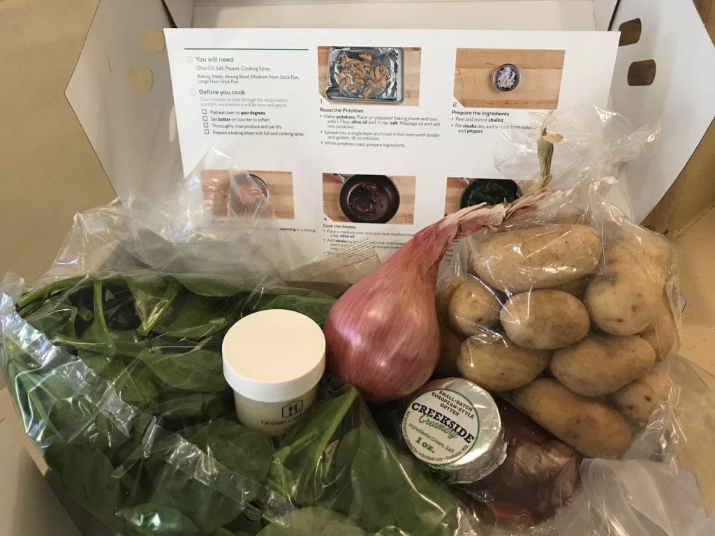 home chef meal kit, home meal delivery kit