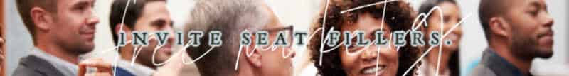 seat filling, local marketing with seat fillers, new ways to market for free, free local marketing ideas