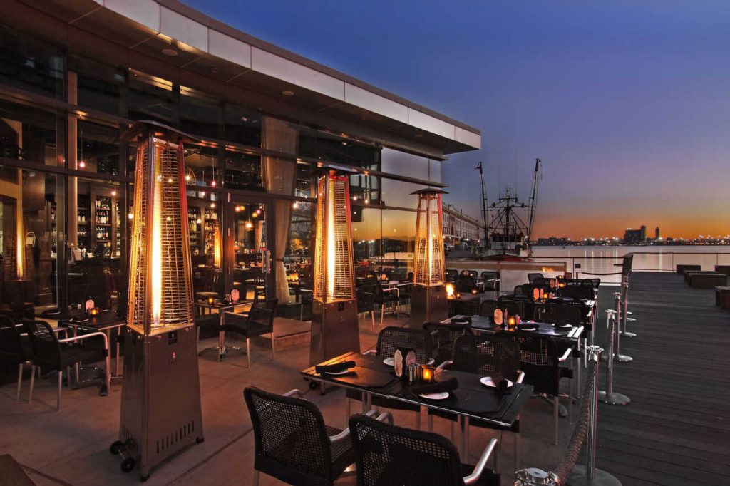 best outdoor restaurants boston, 75 on Liberty Wharf Boston, Boston outdoor dining