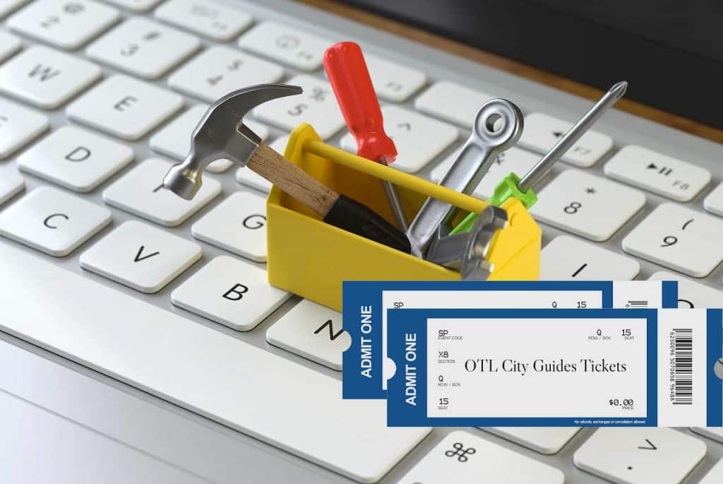 ticketing toolbox, virtual box office, otl city guides tickets