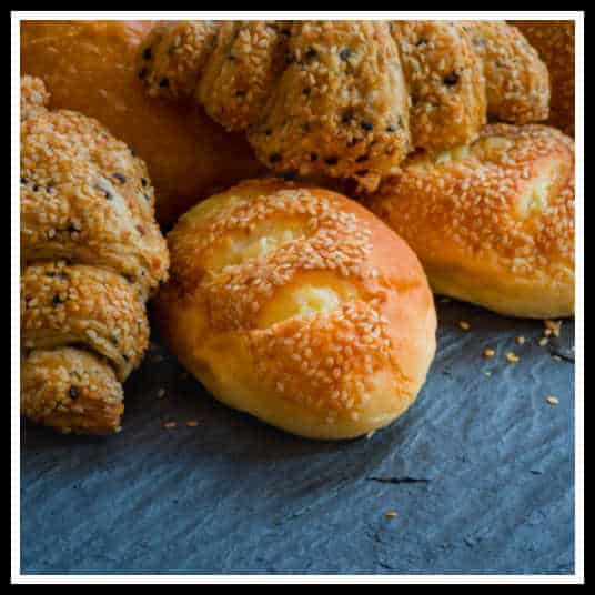 homemade bread, bread varieties, rolls